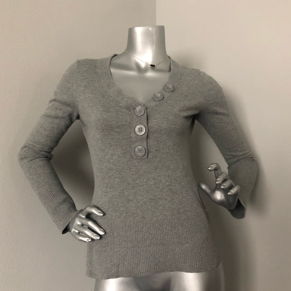 Haut Femme Sundance – Blouse Henley Tricot Gaufré, Manches Longues, Floral, Taille PS